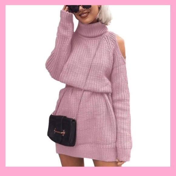(Plus) Super Cute Sweater Dress💕 - Picture 1 of 3